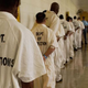 From National Geographic Channel’s Locked In, inmates stand in line to enter the Georgia Diagnostic and Classification Prison cafeteria.
Derek Bell